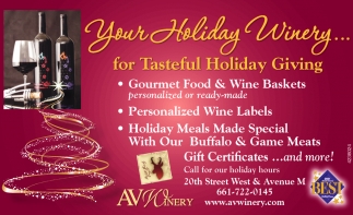 Your Holiday Winery