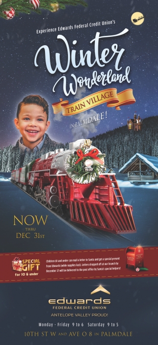 Winter Wonderland Train Village