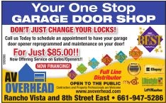 Your One Stop Garage Door Shop