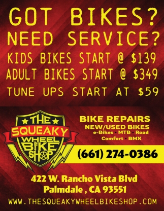 The Squeaky Wheel Bike Shop