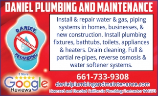 Daniel Plumbing and Maintenance