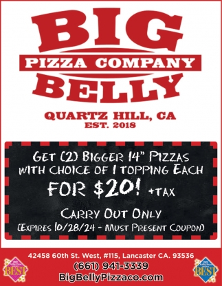 Big Belly Pizza Company