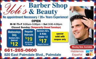 Yoli's Barber Shop & Beauty