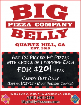 Big Belly Pizza Company