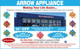 Arrow Appliance