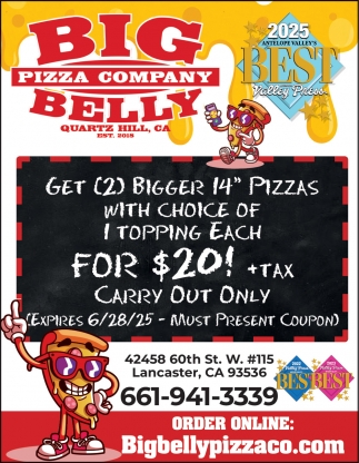Big Belly Pizza Company
