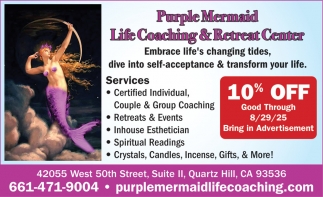 Purple Mermaid Life Coaching & Retreat Center