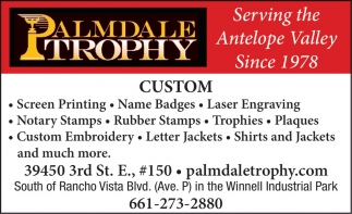 Palmdale Trophy