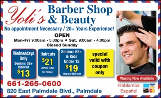Yoli's Barber Shop & Beauty