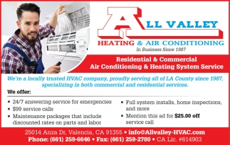 All Valley Heating & Air Conditioning