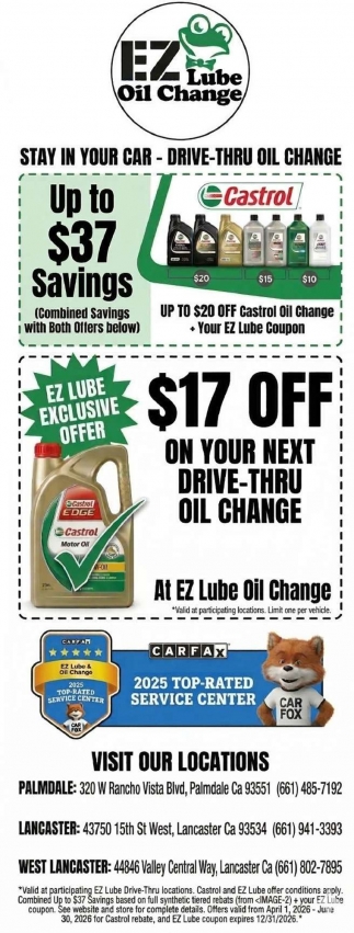 Ez Lube & Oil Change