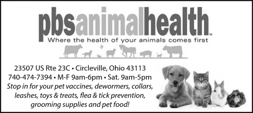 Where The Health of Your Animals Comes First