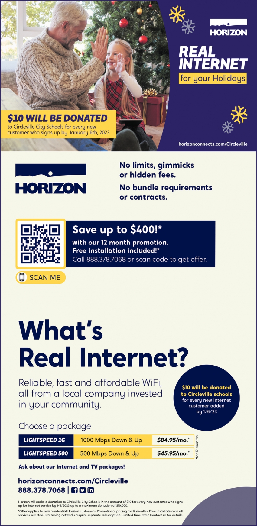 Real Internet For Your Holidays