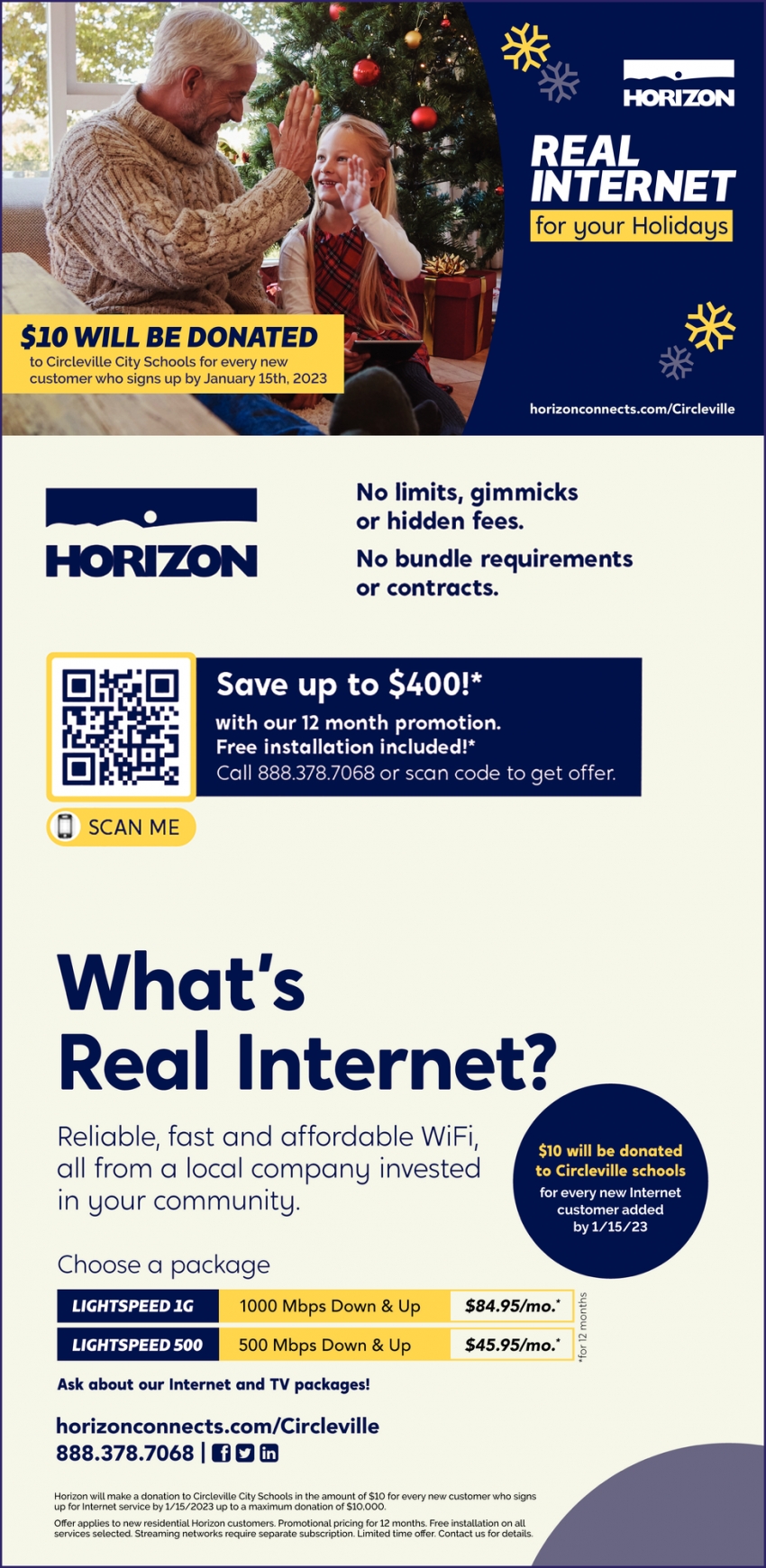Real Internet For Your Holidays