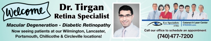 Dr. Tirgan Retina Specialist