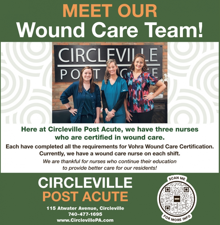 Meet Our Wound Care Team!