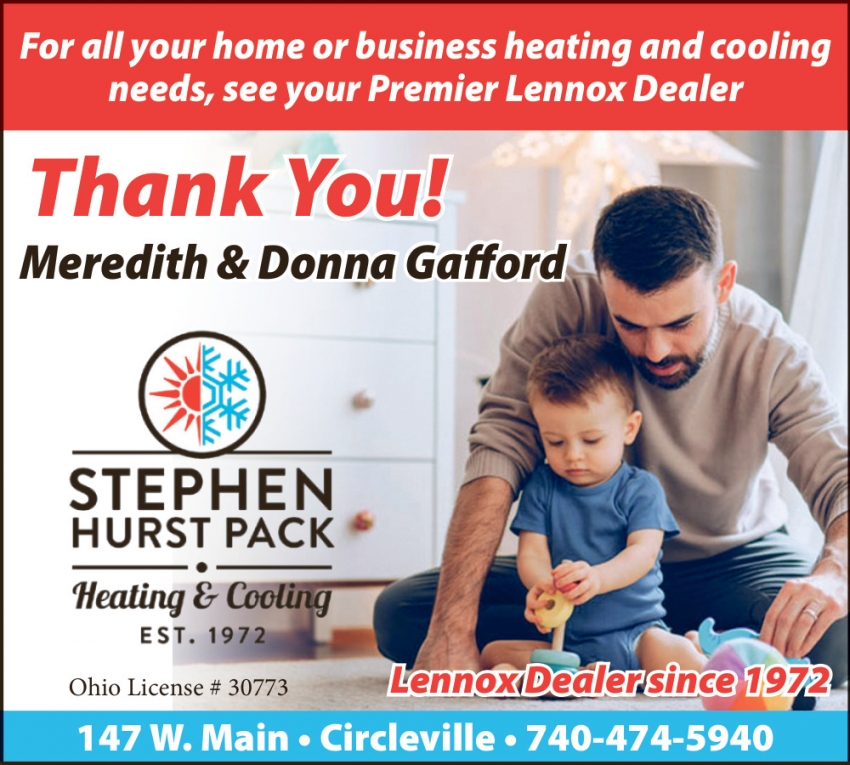 For All Your Home or Business Heating and Cooling Needs