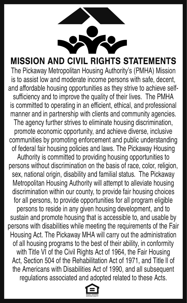Mission and Civil Rights Statements