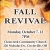 Fall Revival