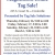 Magnificent Estate Tag Sale!