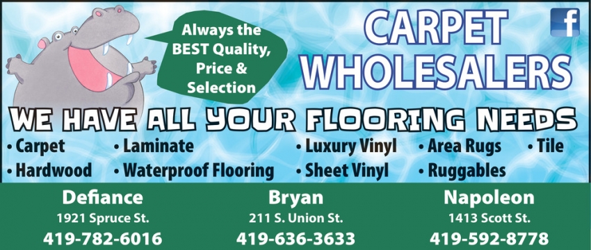 We Have All Your Flooring Needs