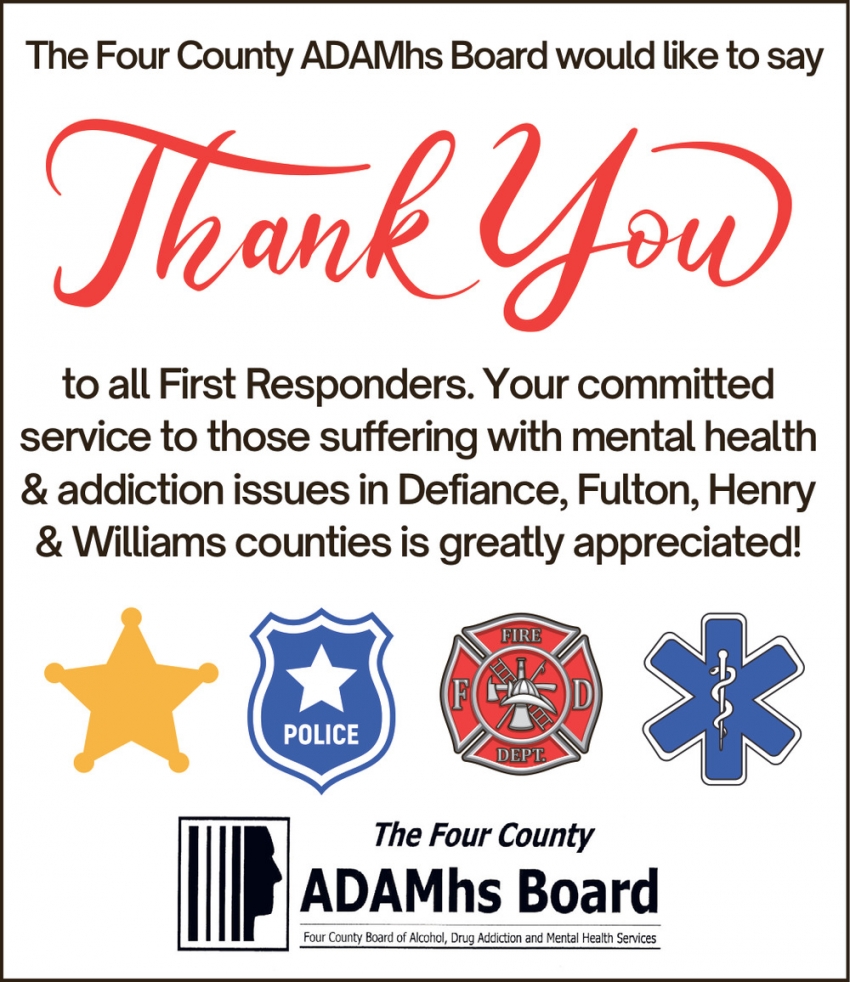Thank You to All First Responders