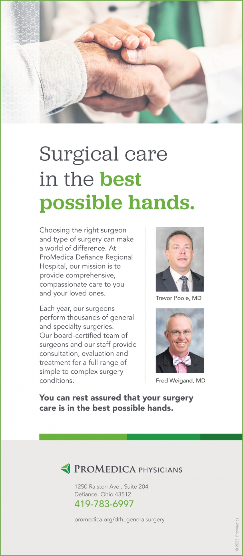 Surgical Care In The Best Possible Hands