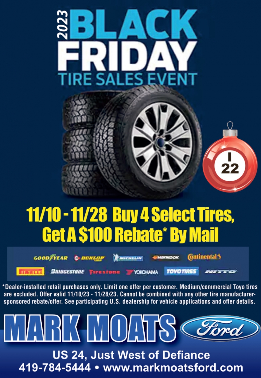 2023 Black Friday Tire Sales Event