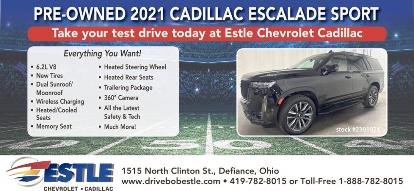 Pre-Owned 2021 Cadillac Escalade Sport
