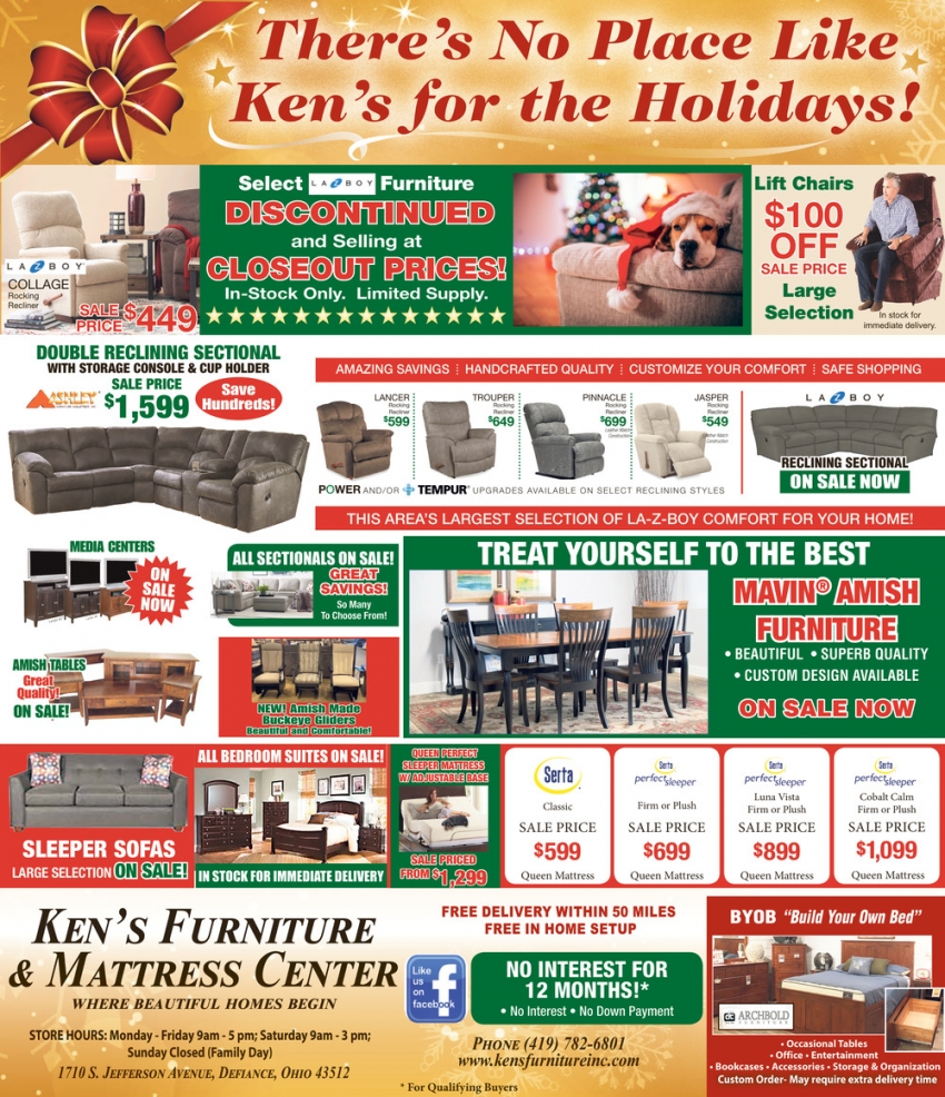 There's No Place Like Ken's For The Holidays!