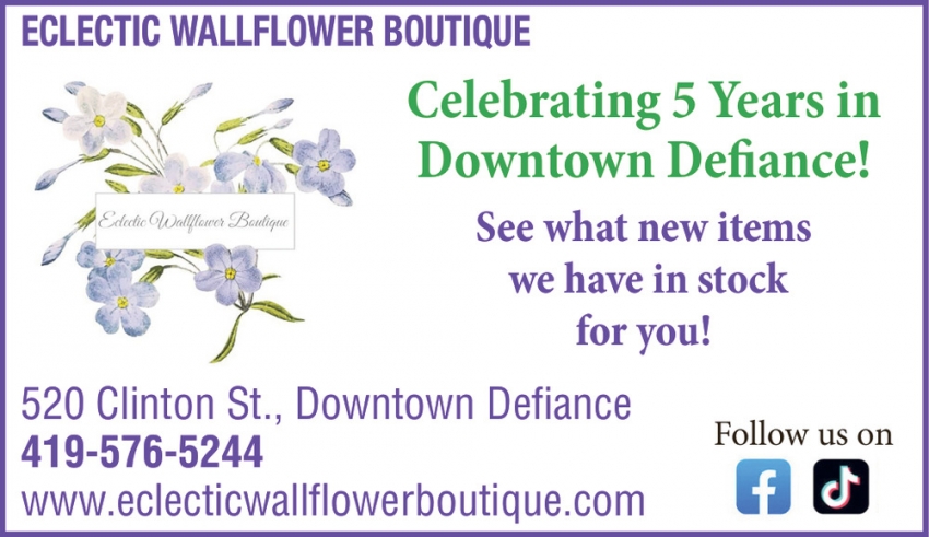 Celebrating 5 Years In Downtown Defiance!