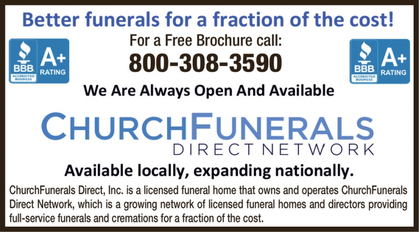 Better Funerals for a Fraction of the Cost!
