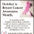 October is Brast Cancer Awareness 