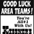 Good Luck Area Teams!