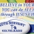 Believe in Yourself!
