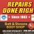Repairs Done Right