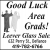 Good Luck Area Grads