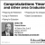 Congratulation Tinora and Other Area Graduates