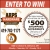 Enter to Wine! $500 Shopping Giveaways