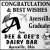 Congratulations & Best Wishes