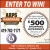 Enter to Win %500 Shopping Giveaways
