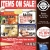 Items on Sale!