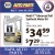Mobil 1 Advanced Full Synthetic Motor Oil $34,99