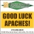 Good Luck Apaches!