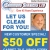 New Customer Special! $50 OFF Carpet, Tile, Upholstery Or Air Duct Cleaning