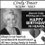 Cynthia M. Bauer Happy Birthday in Heaven