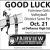 Good Luck Fairview Football Team