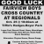 Good Luck Fairview Boys Cross Country at Regionals