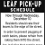 Leaf Pick-Up Schedule