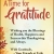 A Time for Gratitude
